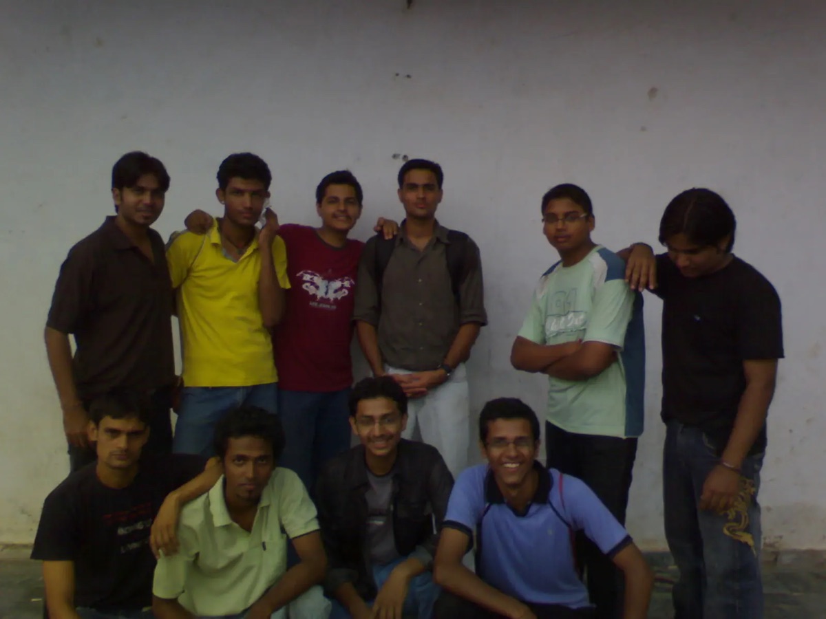 College days — Karan, Kashish, and friends